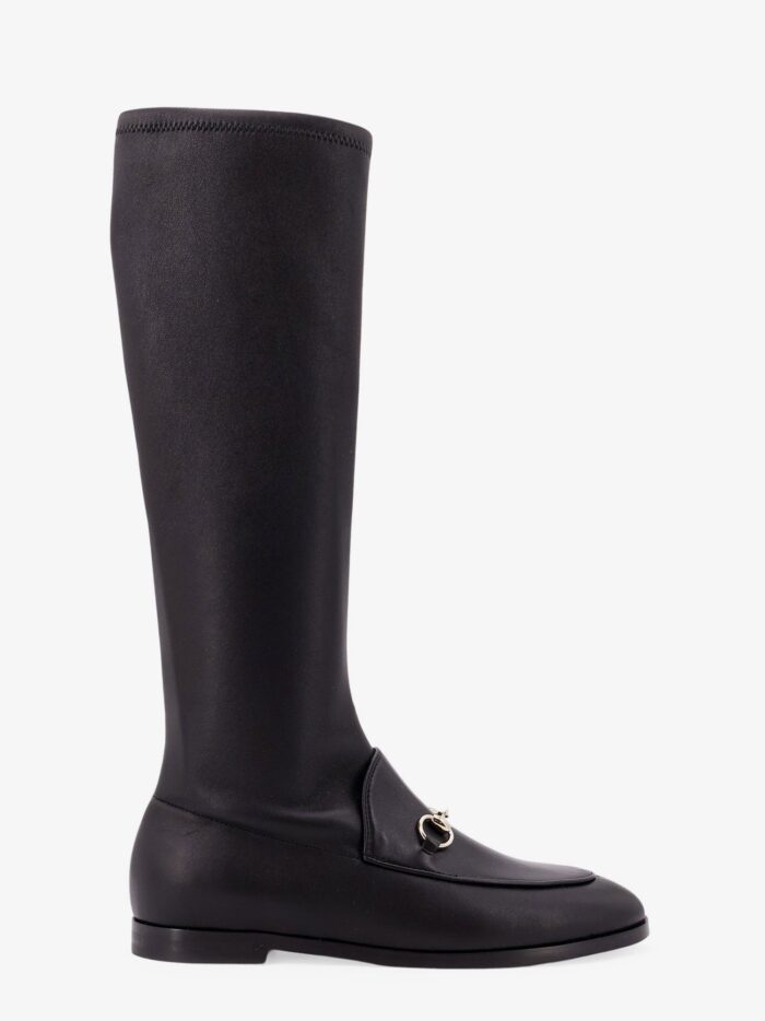 Gucci Jordaan Leather Boots