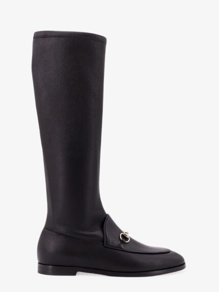 Gucci Jordaan Leather Boots