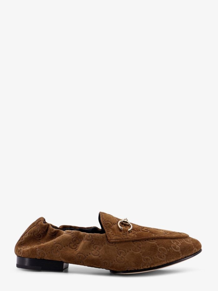 Gucci Jordaan Suede Loafers