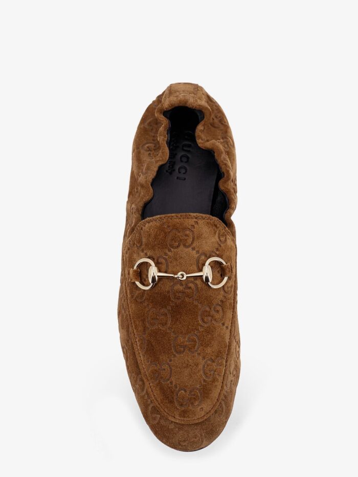 Gucci Jordaan Suede Loafers