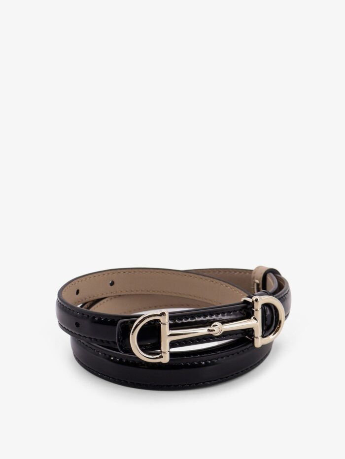 Gucci Leather Belt With Metal Horsebit