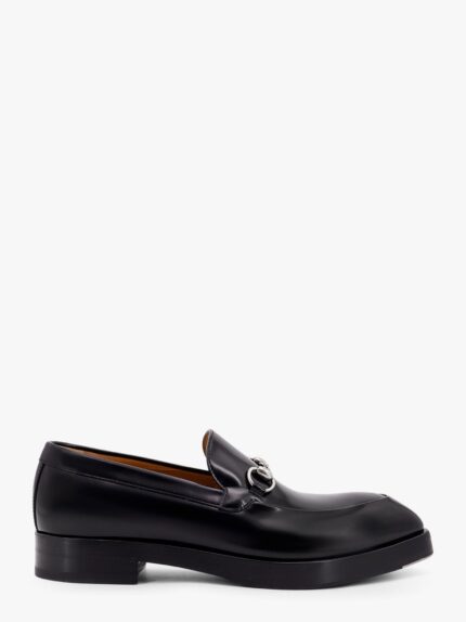 Gucci Leather Loafers With Horsebit