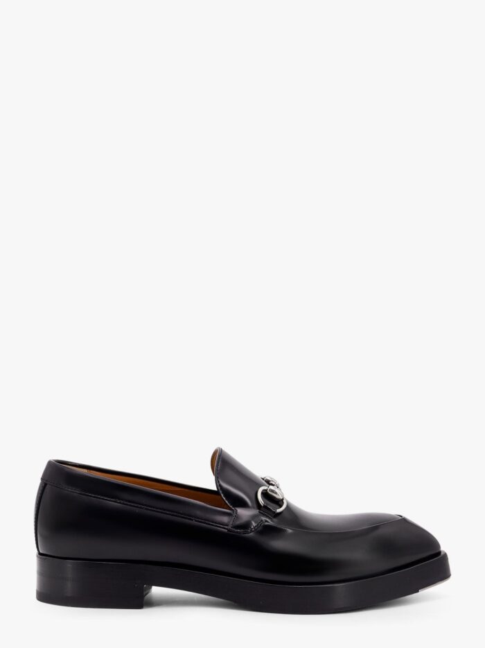 Gucci Leather Loafers With Horsebit