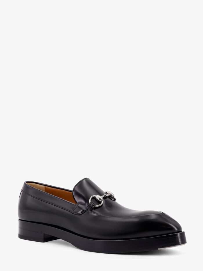 Gucci Leather Loafers With Horsebit