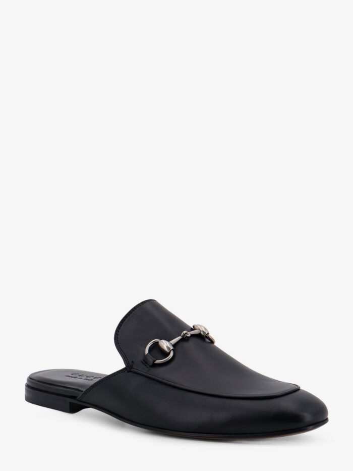 Gucci Leather Loafers With Metal Horsebit