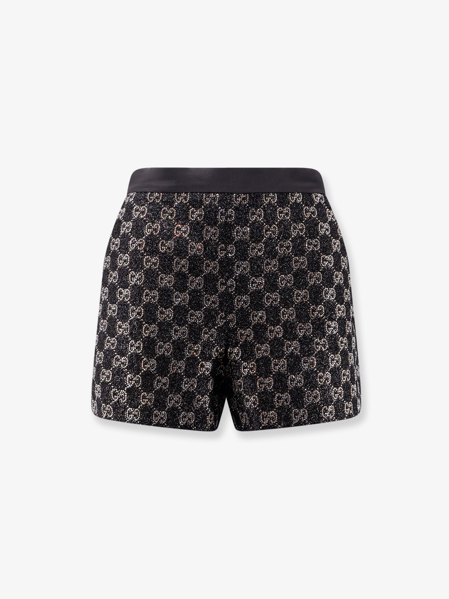 Gucci Lightweight Lamé Wool Tweed Shorts