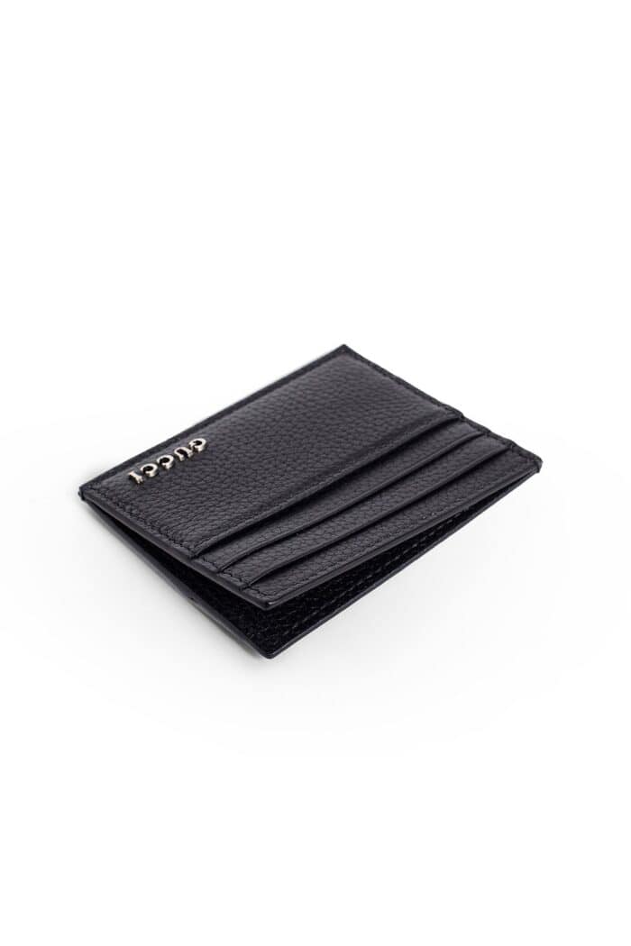 ''gucci'' Logo Card Holder