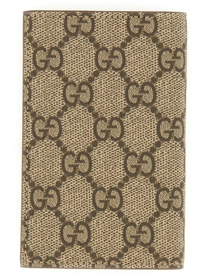 Gucci LONG CARD HOLDER WITH GG DETAIL