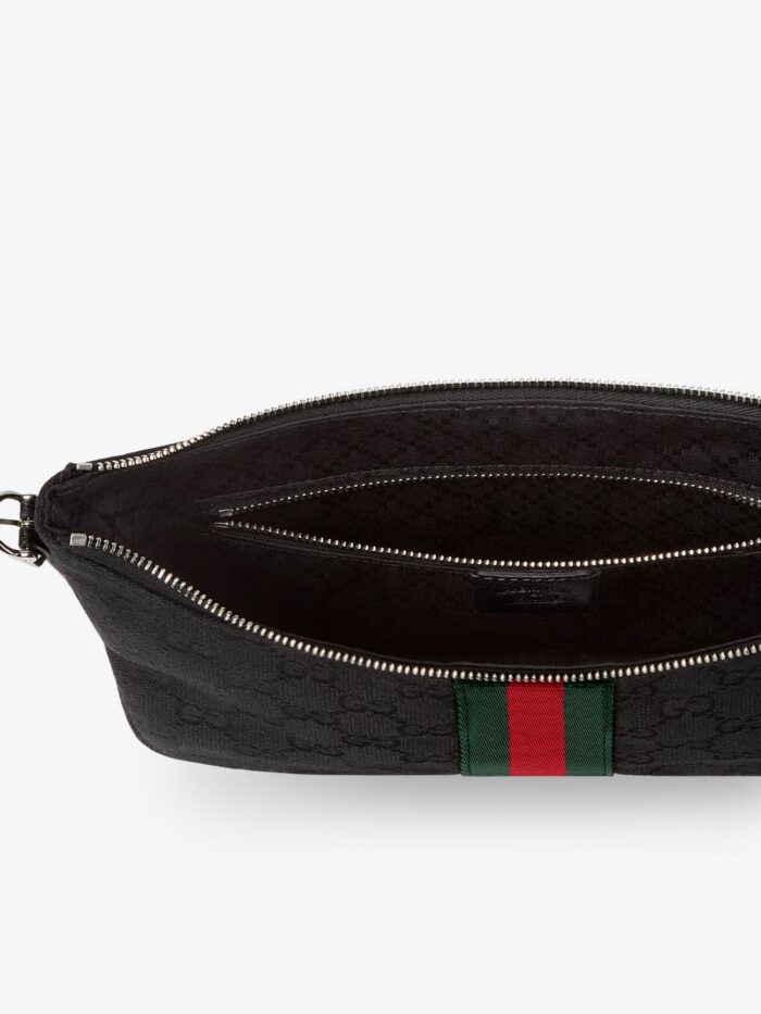 Gucci Lunetta GG Fabric Crossbody Bag