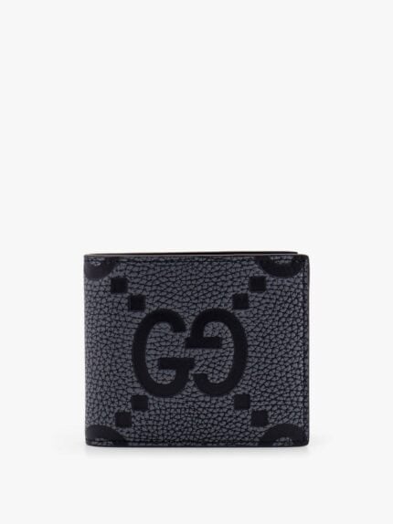 Gucci Maxi Gg Textured Leather Wallet