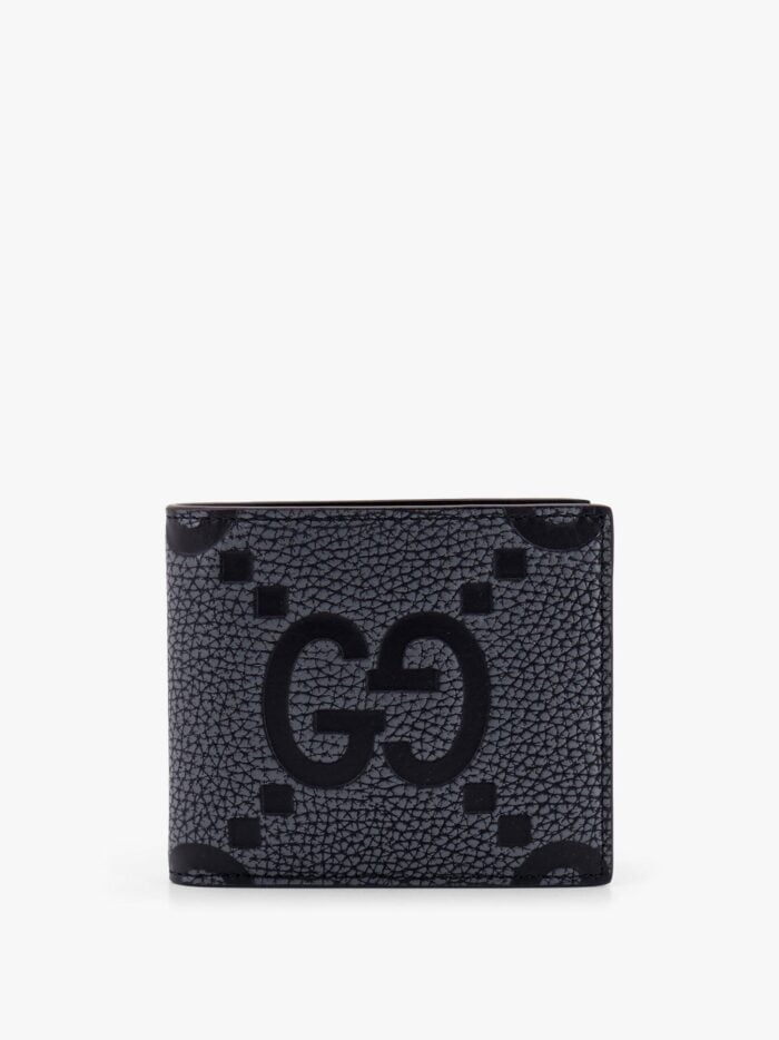 Gucci Maxi Gg Textured Leather Wallet