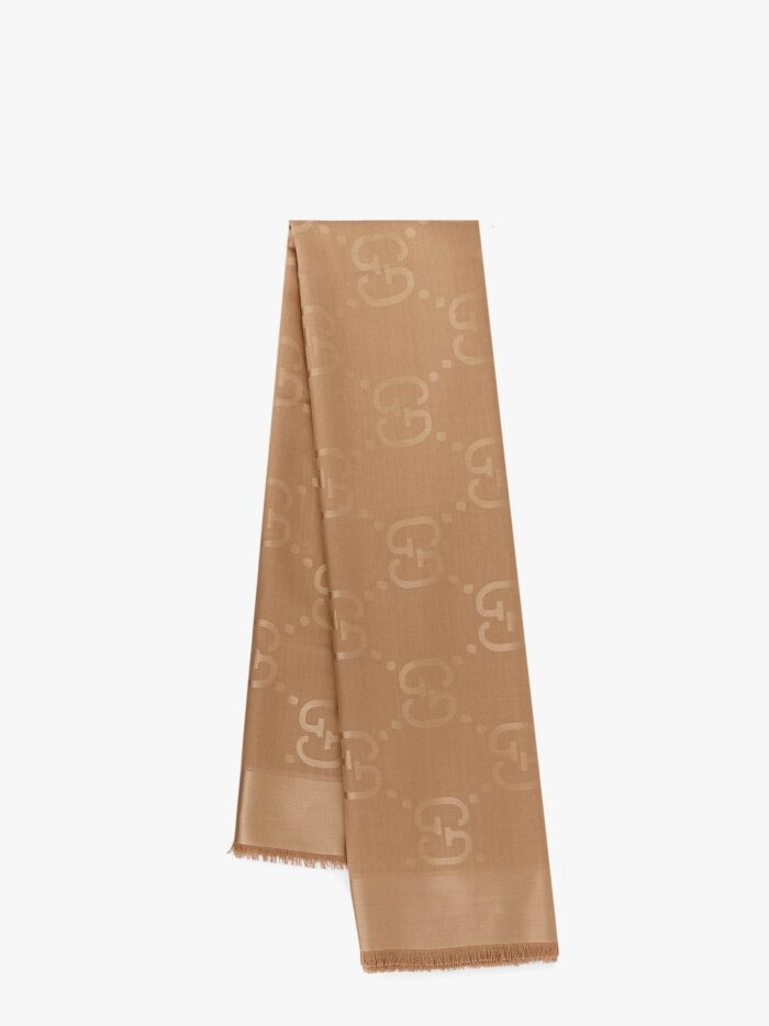 gucci maxi silk and wool scarf Gucci Maxi Silk And Wool Scarf