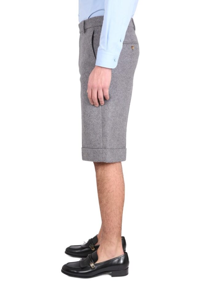Gucci MELANGE CLOTH SHORTS