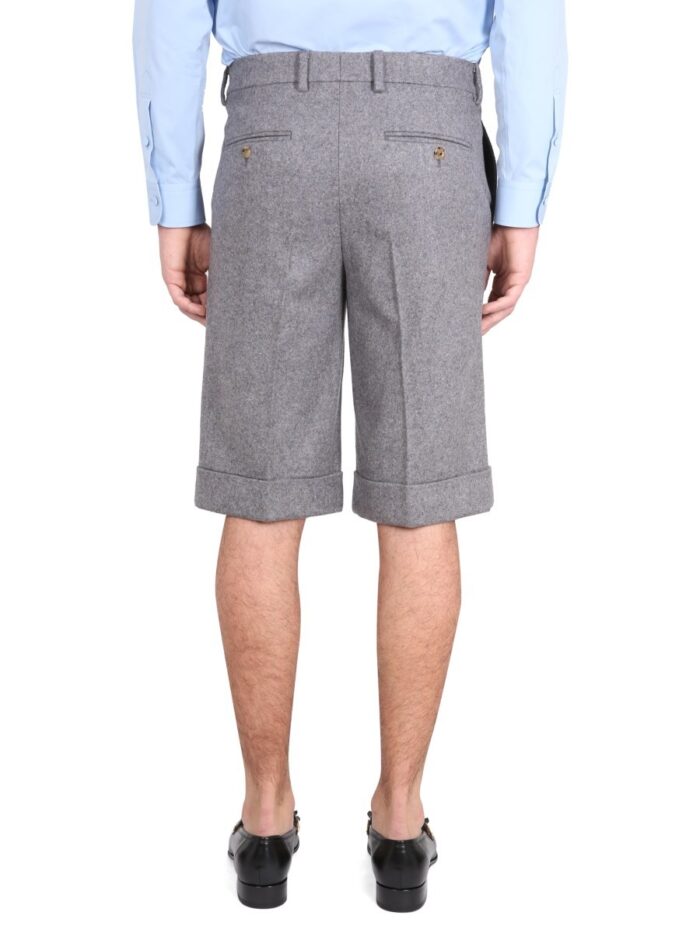 Gucci MELANGE CLOTH SHORTS