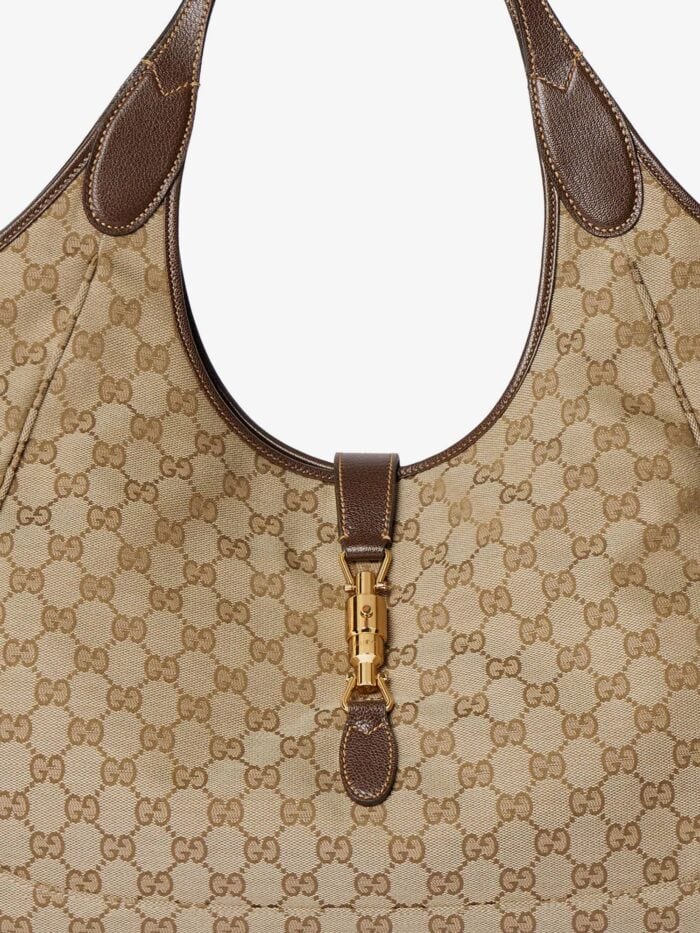 Gucci Mercato GG Fabric Shopping Bag