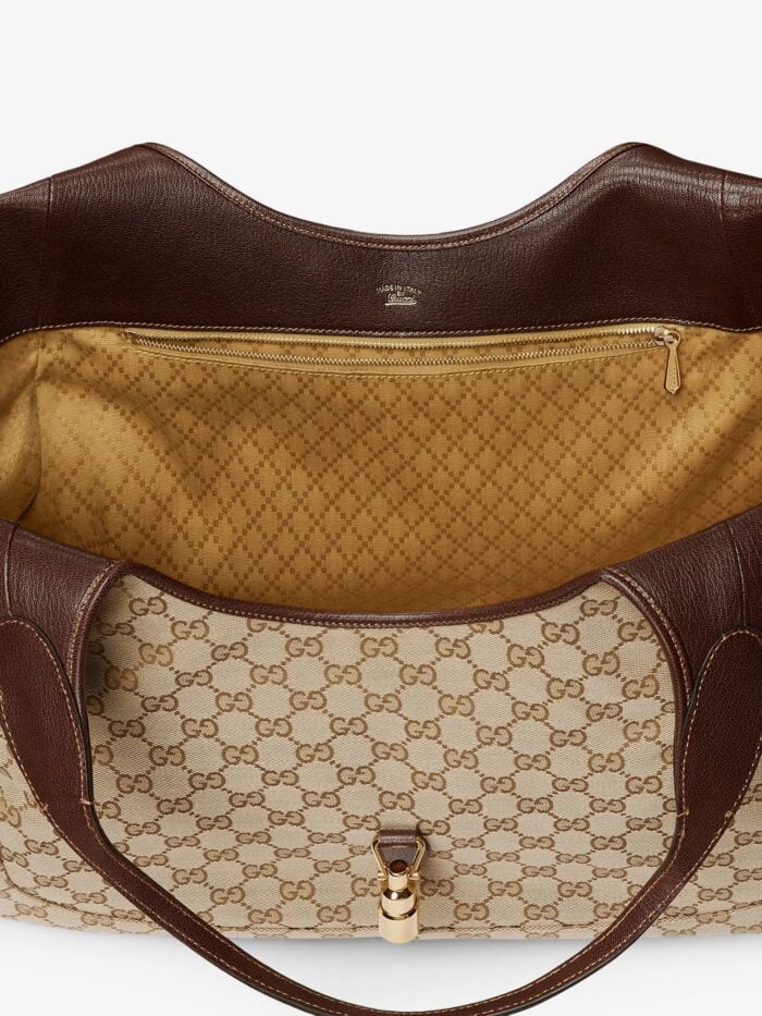 Gucci Mercato GG Fabric Shopping Bag