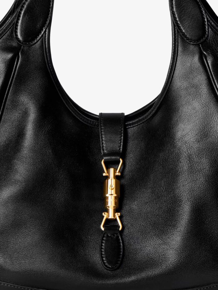 Gucci Mercato Leather Shoulder Bag