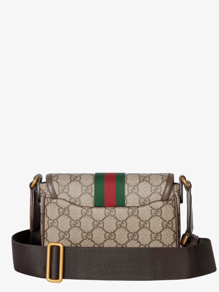 Gucci Mini Ophidia GG Fabric Crossbody Bag