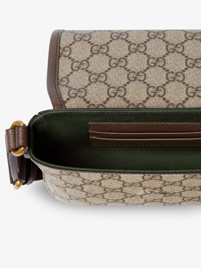 Gucci Mini Ophidia GG Fabric Crossbody Bag