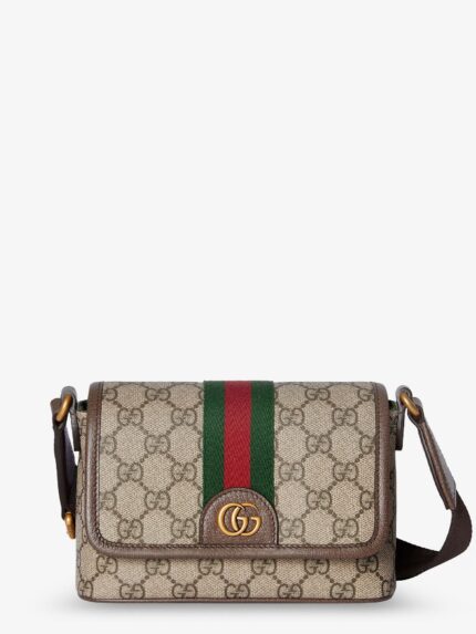 Gucci Mini Ophidia GG Fabric Crossbody Bag