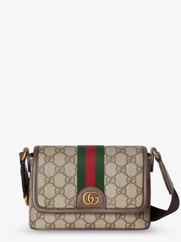 Gucci Mini Ophidia GG Fabric Crossbody Bag