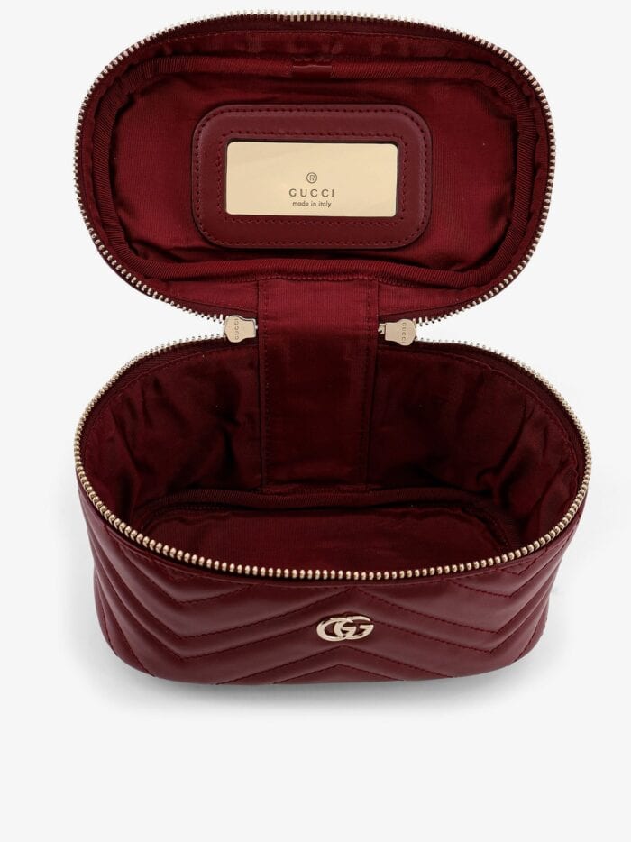 Gucci Mini Vanity GG Marmont Matelassé Leather Shoulder Bag