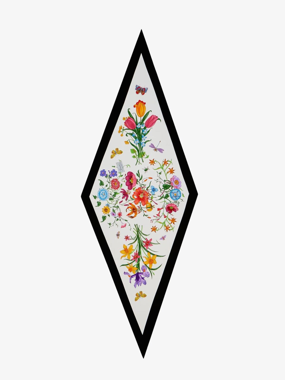 Gucci Multicolored Silk Scarf