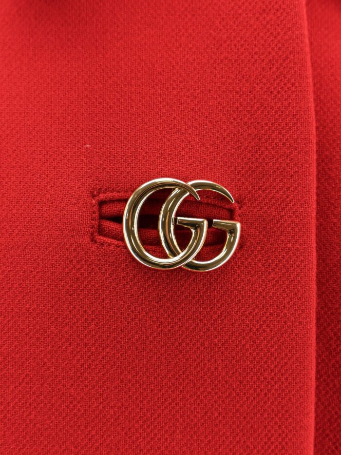 Gucci Natté Wool Coat