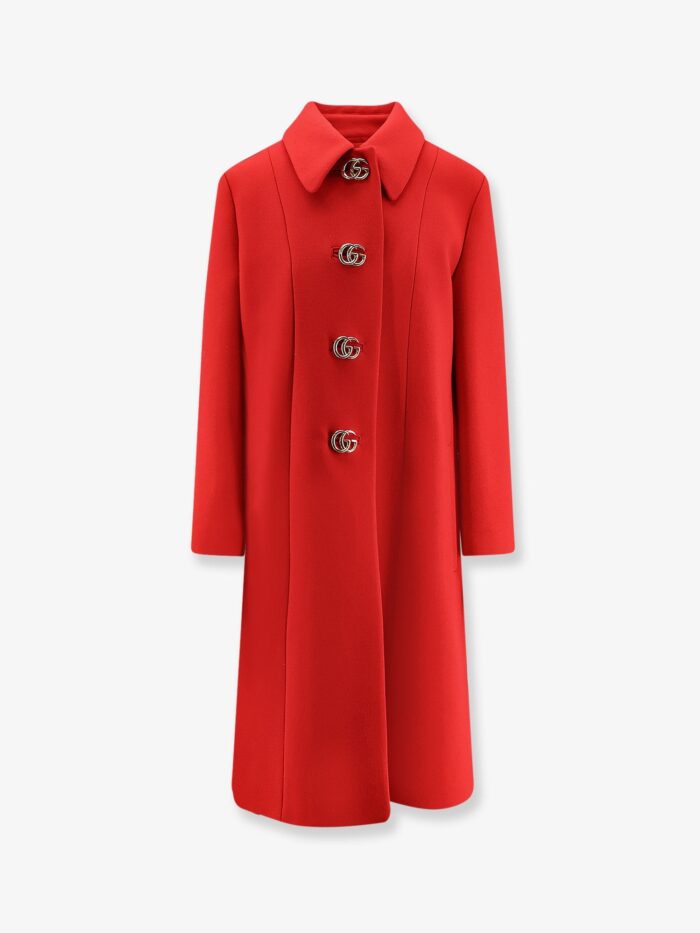 Gucci Natté Wool Coat