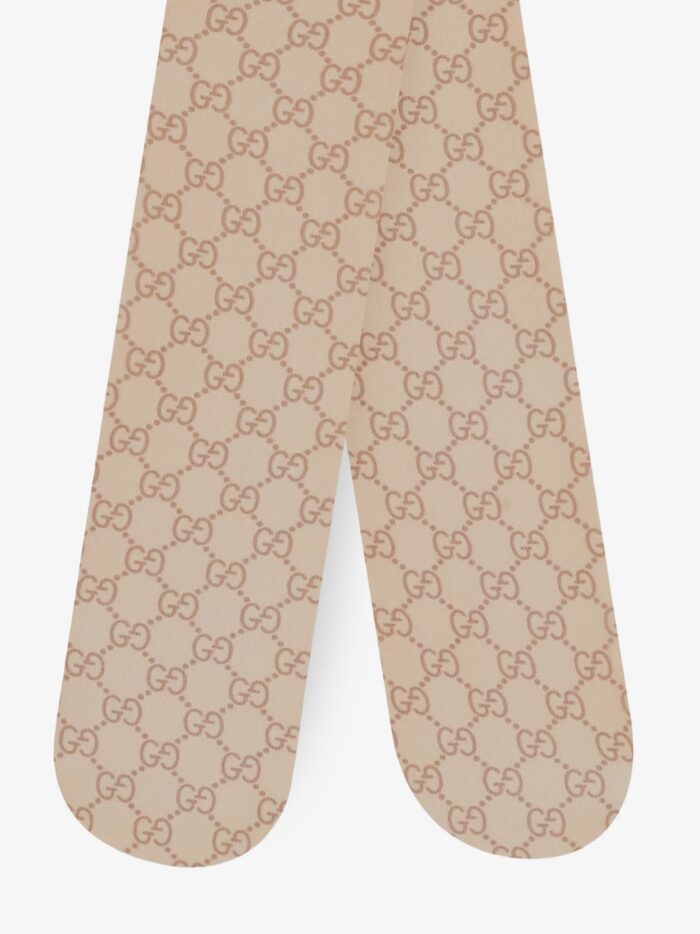 Gucci Nylon Tights With All-over GG Motif
