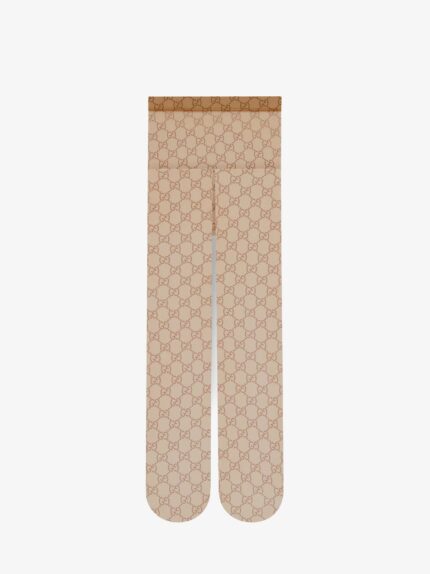Gucci Nylon Tights With All-over GG Motif