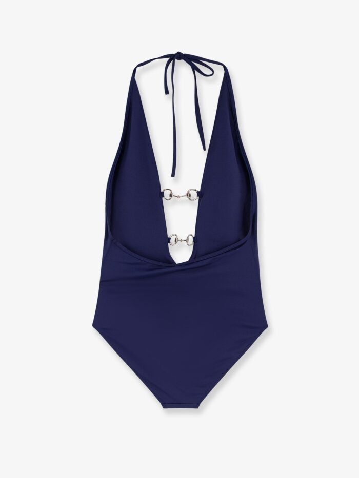 Gucci One-piece Swimsuit With Horsebit Details