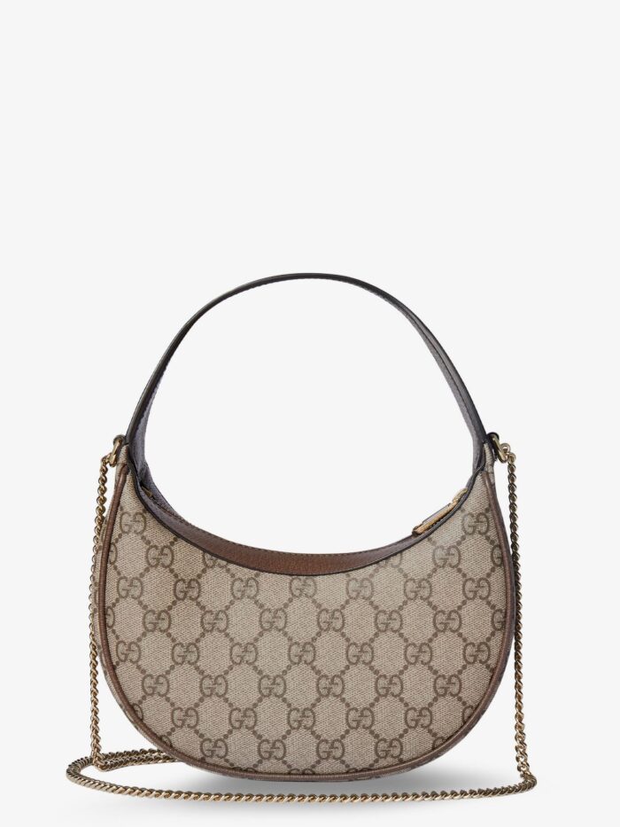 Gucci Ophidia GG Fabric And Leather Shoulder Bag