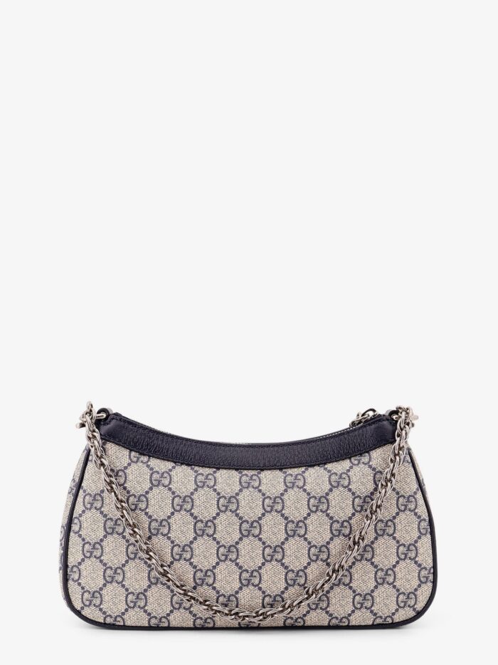Gucci Ophidia GG Supreme Fabric And Leather Shoulder Bag
