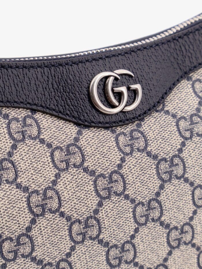 Gucci Ophidia GG Supreme Fabric And Leather Shoulder Bag