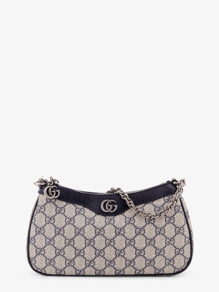 Gucci Ophidia GG Supreme Fabric And Leather Shoulder Bag
