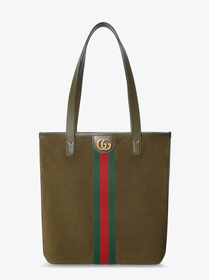 gucci ophidia suede and leather shopping bag Gucci Ophidia Suede And Leather Shopping Bag