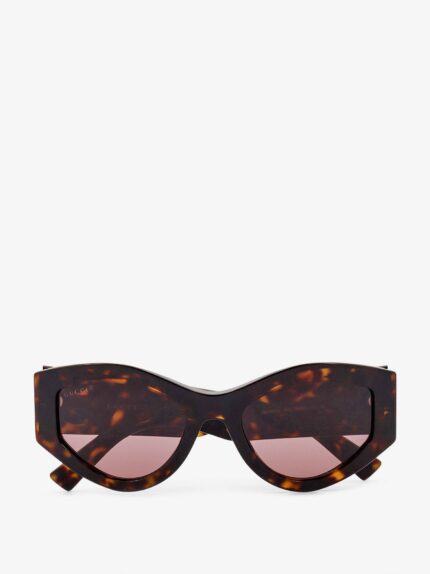 Gucci Oval Acetate Sunglasses