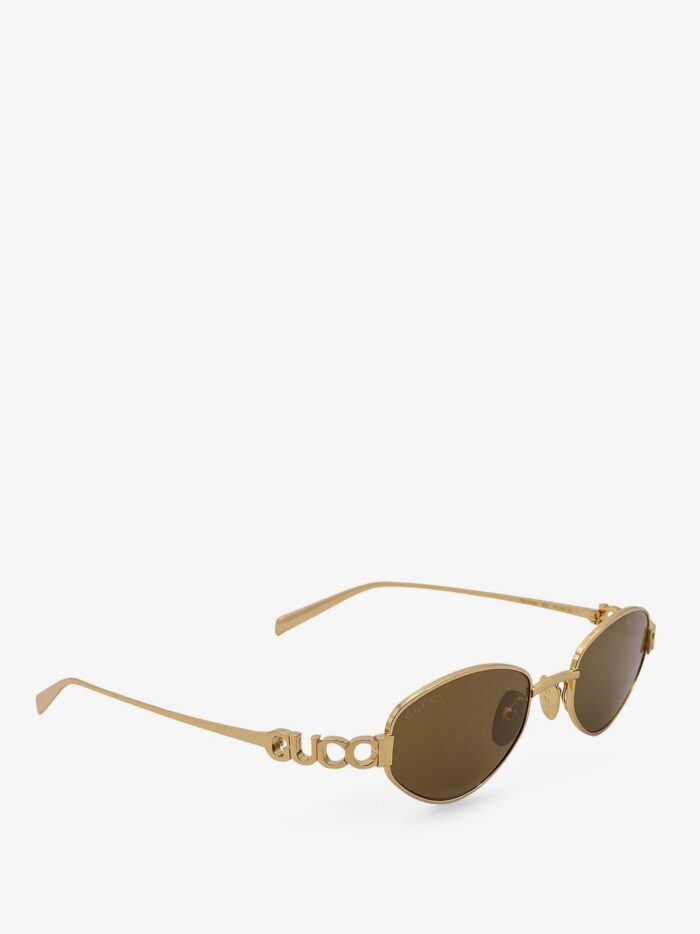 Gucci Oval Metal Sunglasses