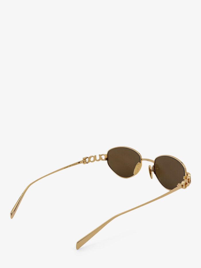 Gucci Oval Metal Sunglasses