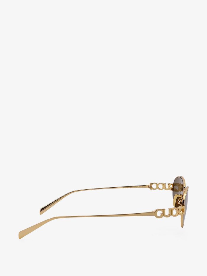 Gucci Oval Metal Sunglasses