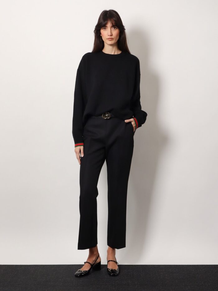 Gucci Oversize Wool And Cashmere Sweater