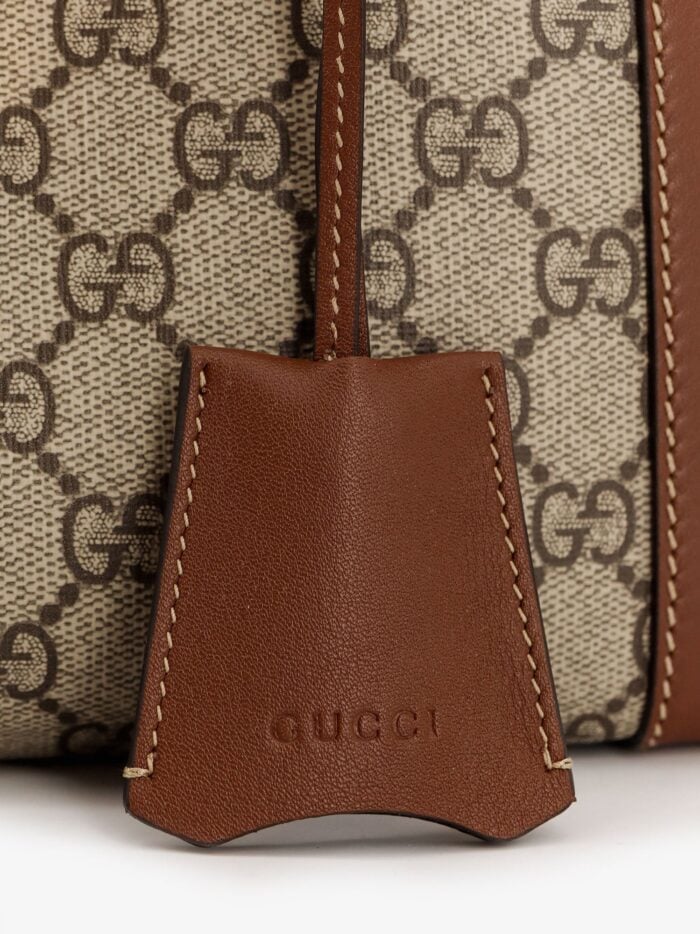 Gucci Padlock GG Supreme Fabric Shoulder Bag