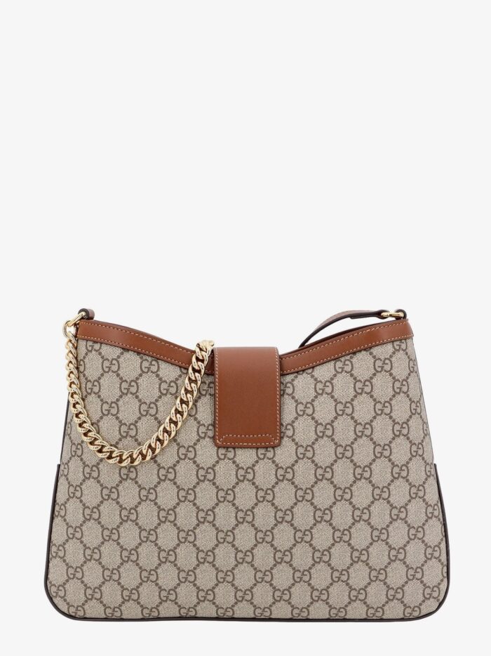 Gucci Padlock Supreme GG Fabric And Leather Shoulder Bag