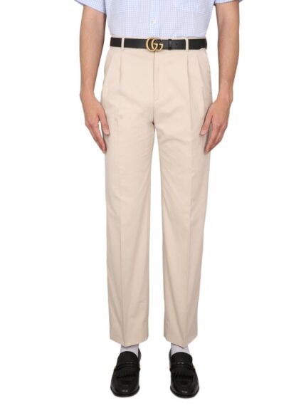 Gucci PANTS WITH EMBROIDERY