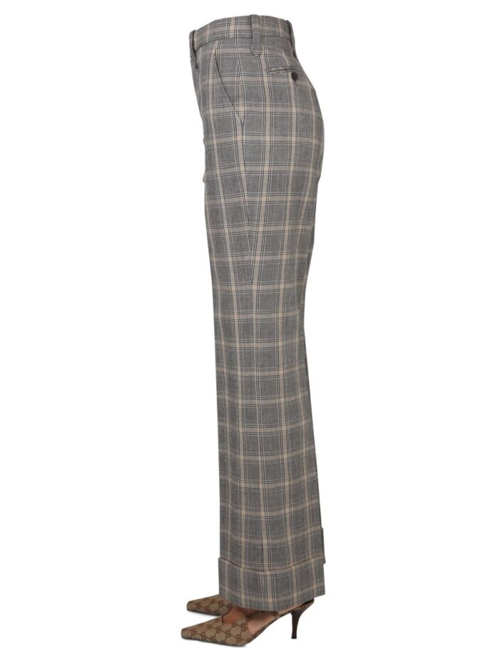 Gucci PANTS WITH PRINCE OF WALES PATTERN
