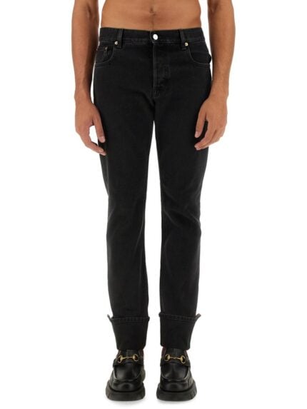 Gucci PANTS WITH WEB DETAILS
