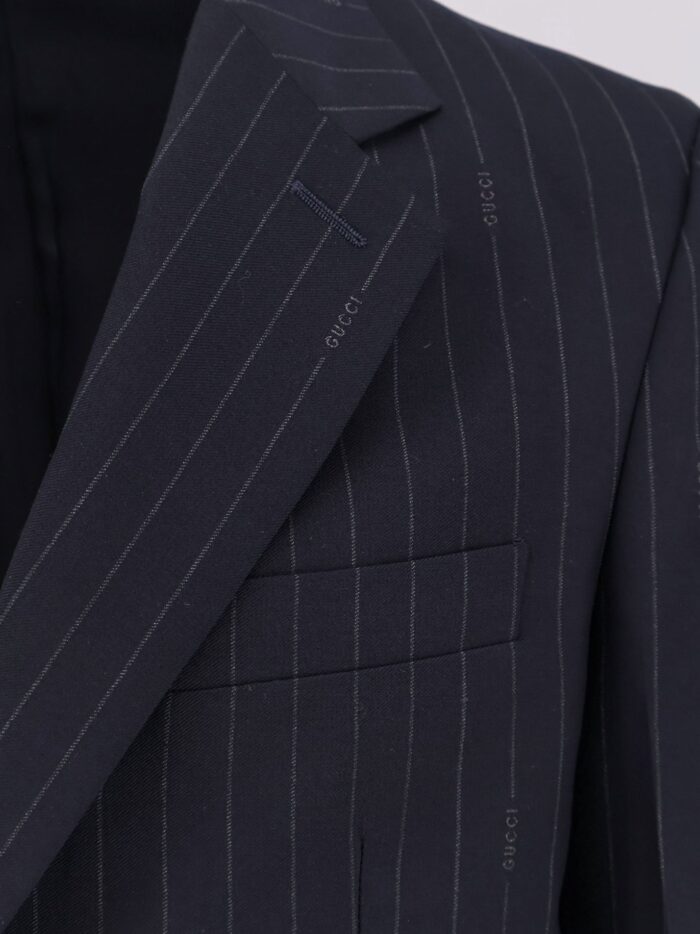 Gucci Pinstripe Wool Single-breasted Blazer