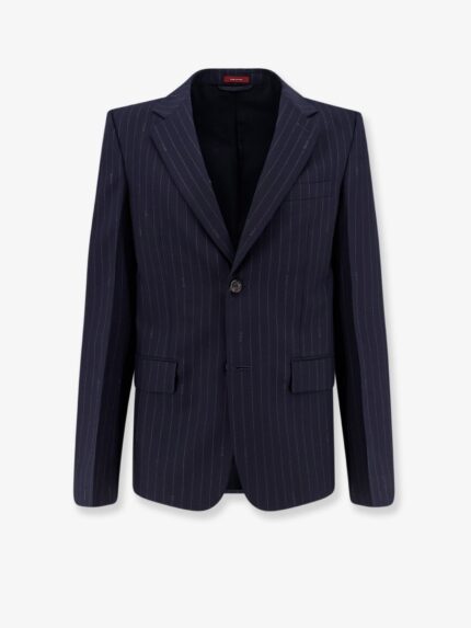 Gucci Pinstripe Wool Single-breasted Blazer