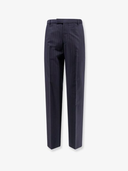Gucci Pinstripe Wool Trousers